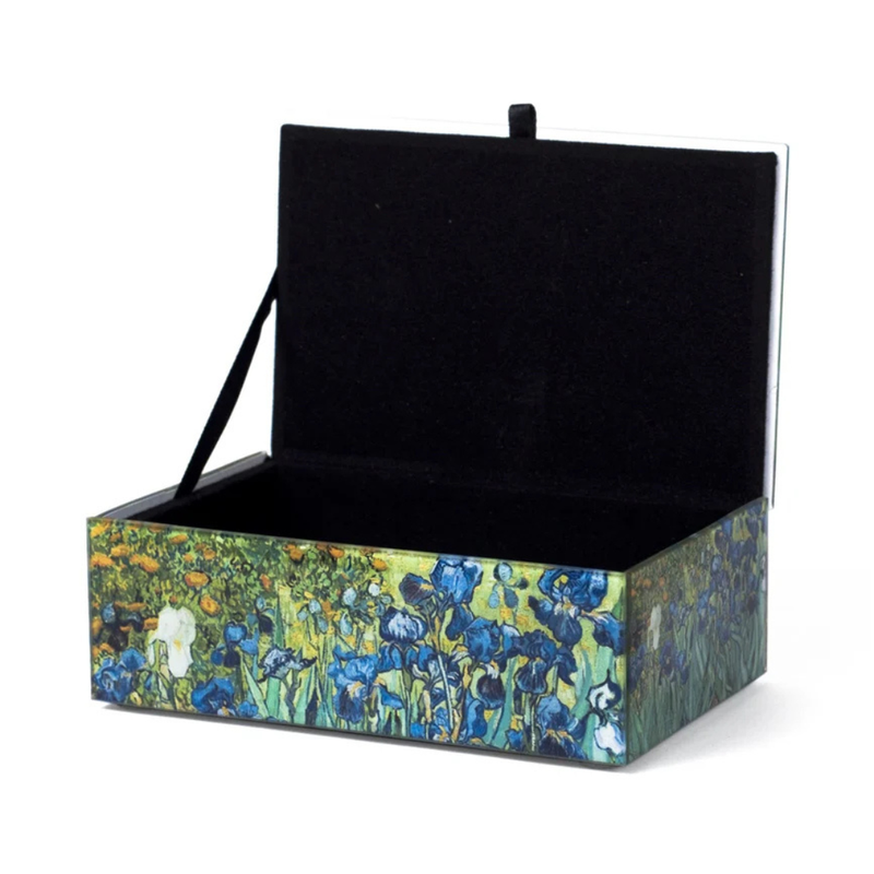 Irises Luxe Art & Fashion Set – Van Gogh Collection (5-Piece)