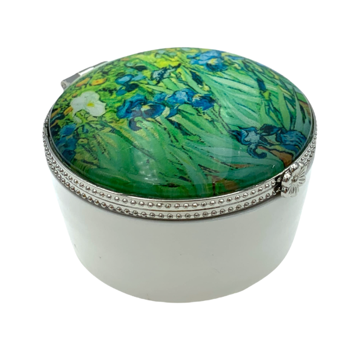 Irises Luxe Art & Fashion Set – Van Gogh Collection (5-Piece)