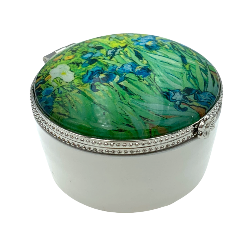 Irises Luxe Art & Fashion Set – Van Gogh Collection (5-Piece)