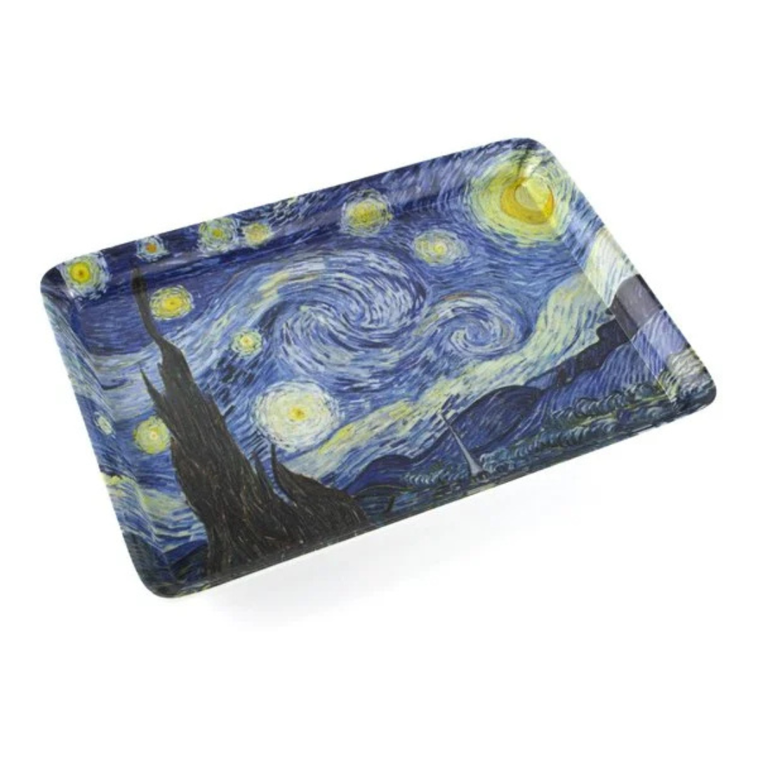 Starry Night Desk & Décor Gift Set – Van Gogh Collection (4-Piece)