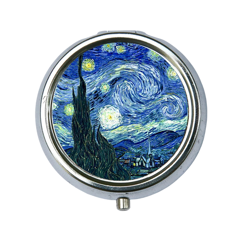 Starry Night Desk & Décor Gift Set – Van Gogh Collection (4-Piece)