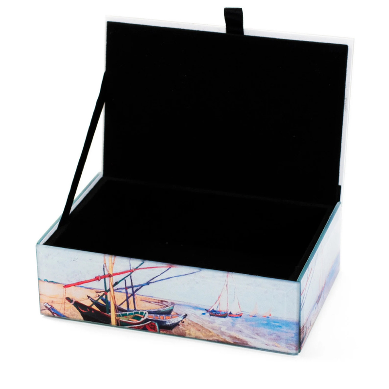 Fishing Boats on the Beach Gift Set – Van Gogh Collection (3-Piece)