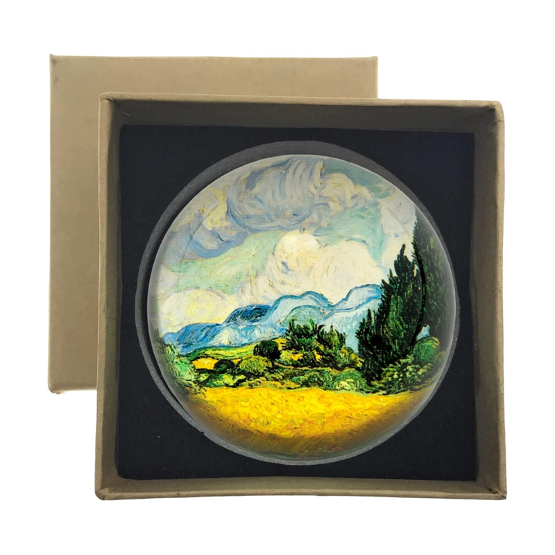 Wheat Field with Cypresses Art Gift Set – Van Gogh Collection (3-Piece)