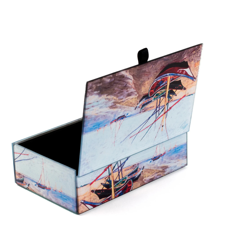 Fishing Boats on the Beach Gift Set – Van Gogh Collection (3-Piece)