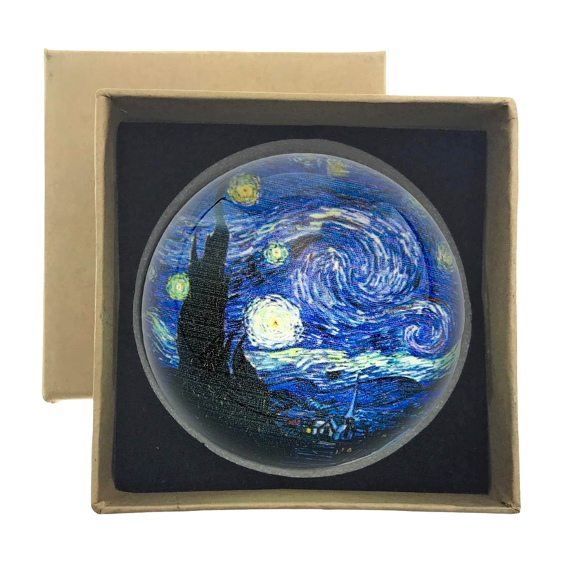 Starry Night Desk & Décor Gift Set – Van Gogh Collection (4-Piece)