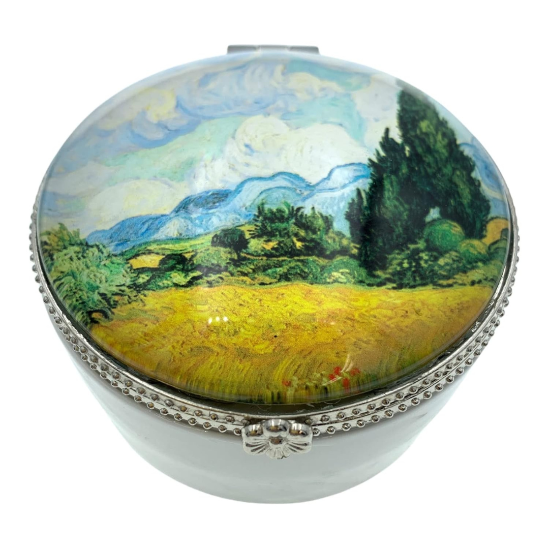Wheat Field with Cypresses Art Gift Set – Van Gogh Collection (3-Piece)