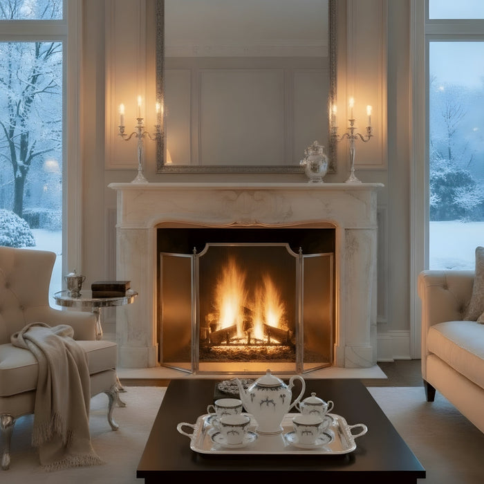 STELLA steel fire screen