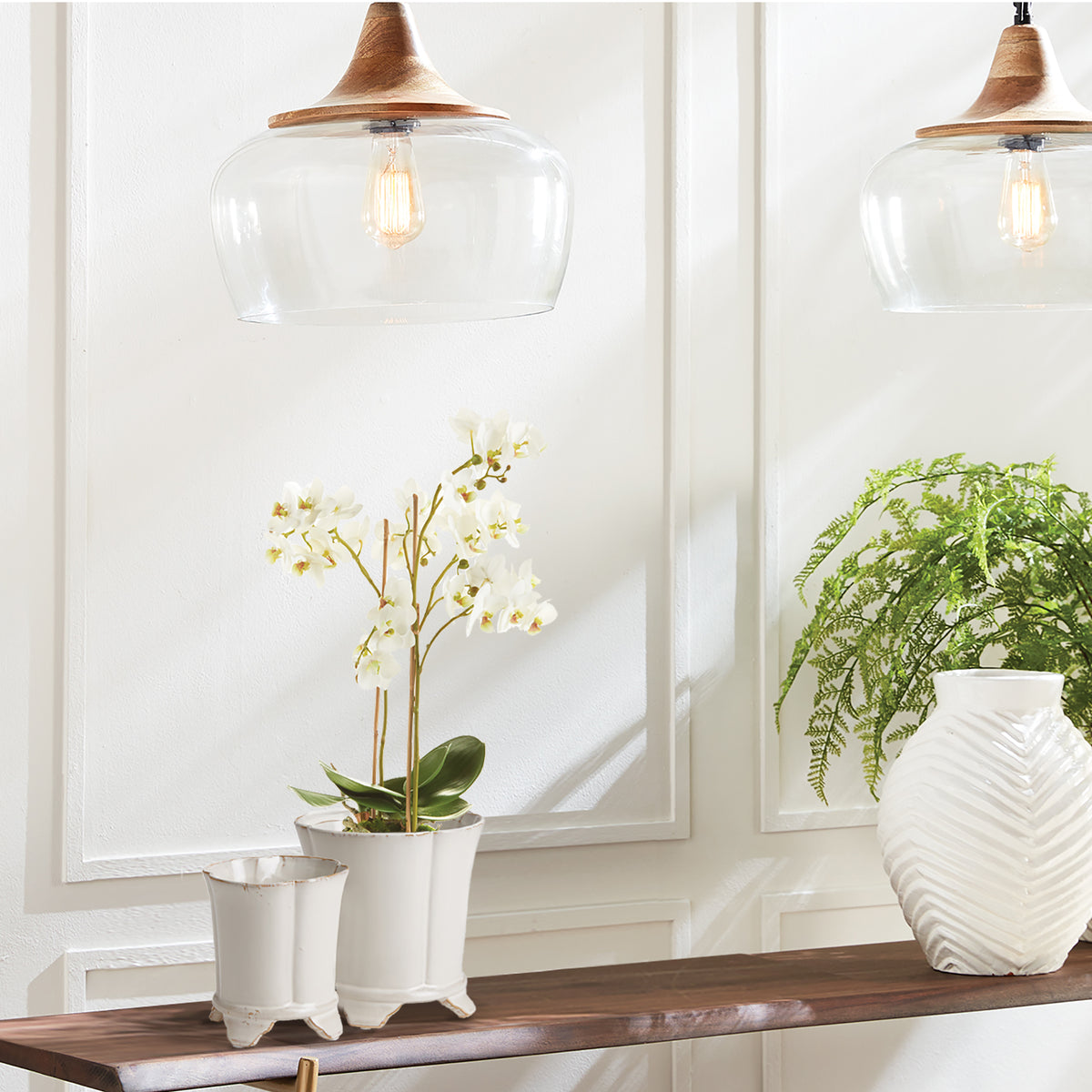 Design Shop Phalaenopsis Orchid Drop-In 20"