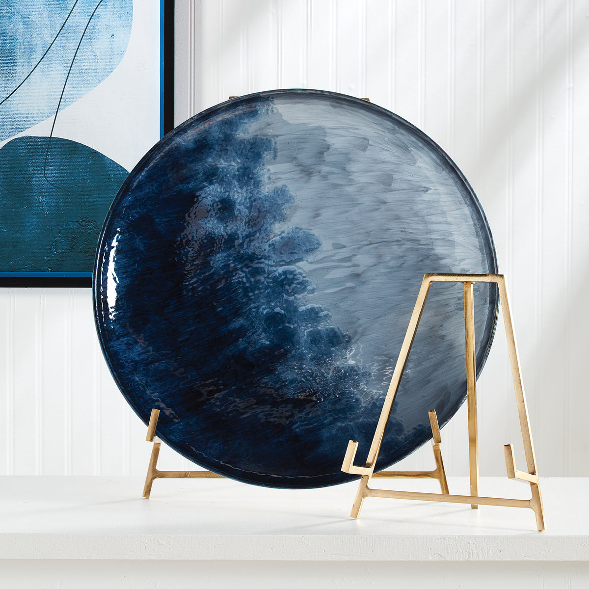 Design Shop Azul Decorative Plate Small