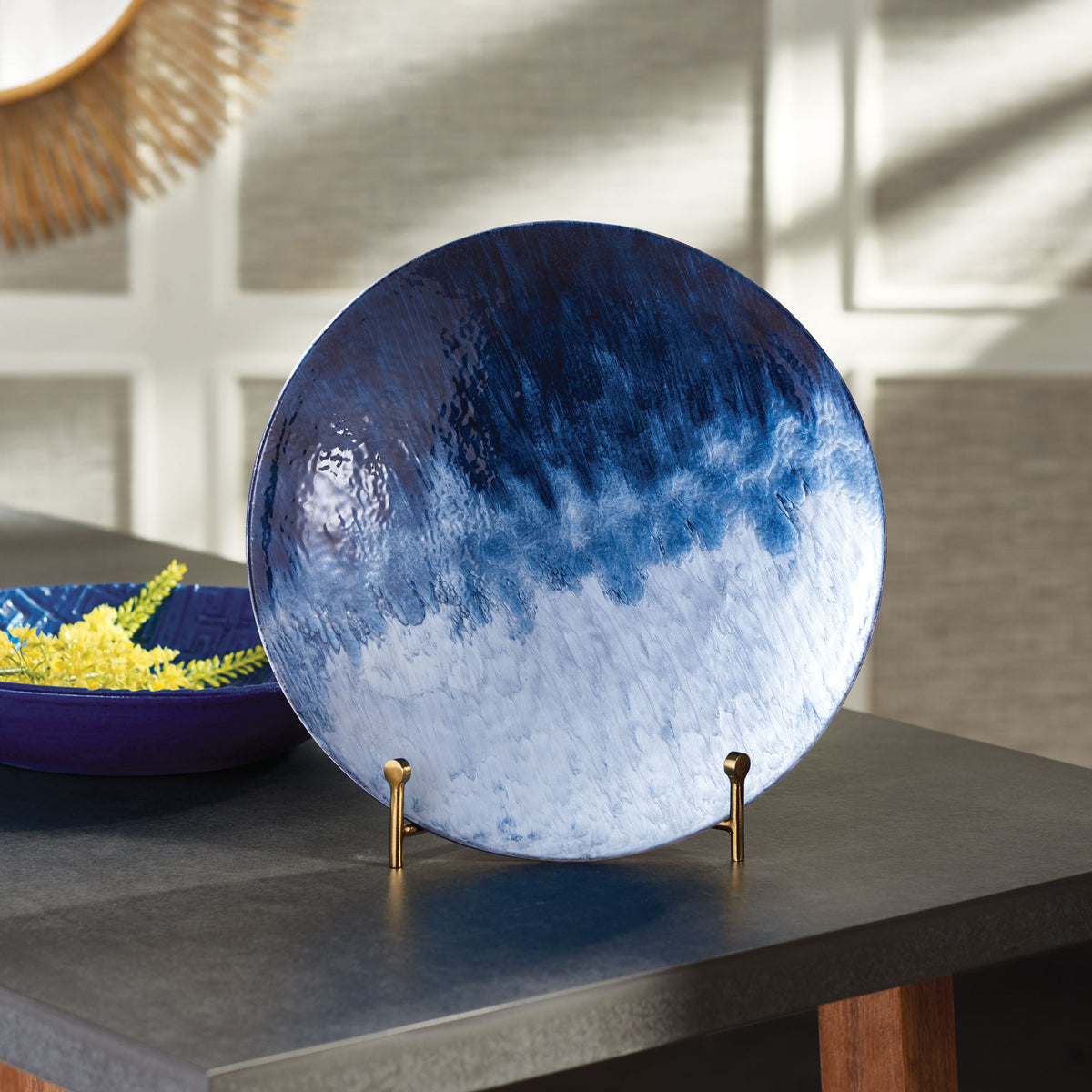 Design Shop Azul Decorative Plate Large