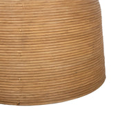Design Shop Java 24" Rattan Dome Pendant Light, Natural