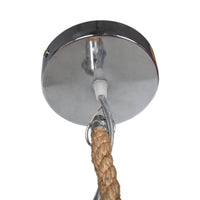Design Shop Java 24" Rattan Dome Pendant Light, Natural
