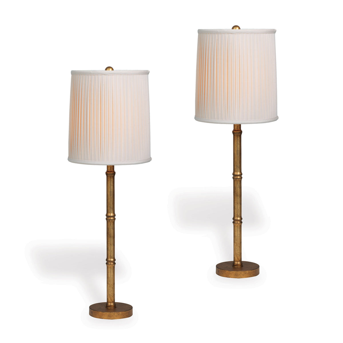 Port 68 Lauderdale Gold Buffet Lamp 33"H (set Of 2)