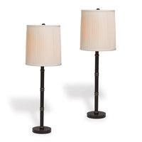 Port 68 Lauderdale Black Buffet Lamp 33"H (set Of 2)