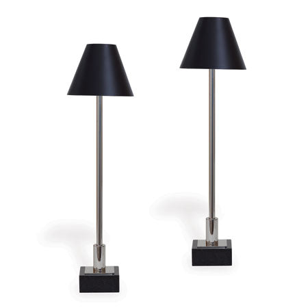 Port 68 Marais Nickel Buffet Lamp (Set/2)