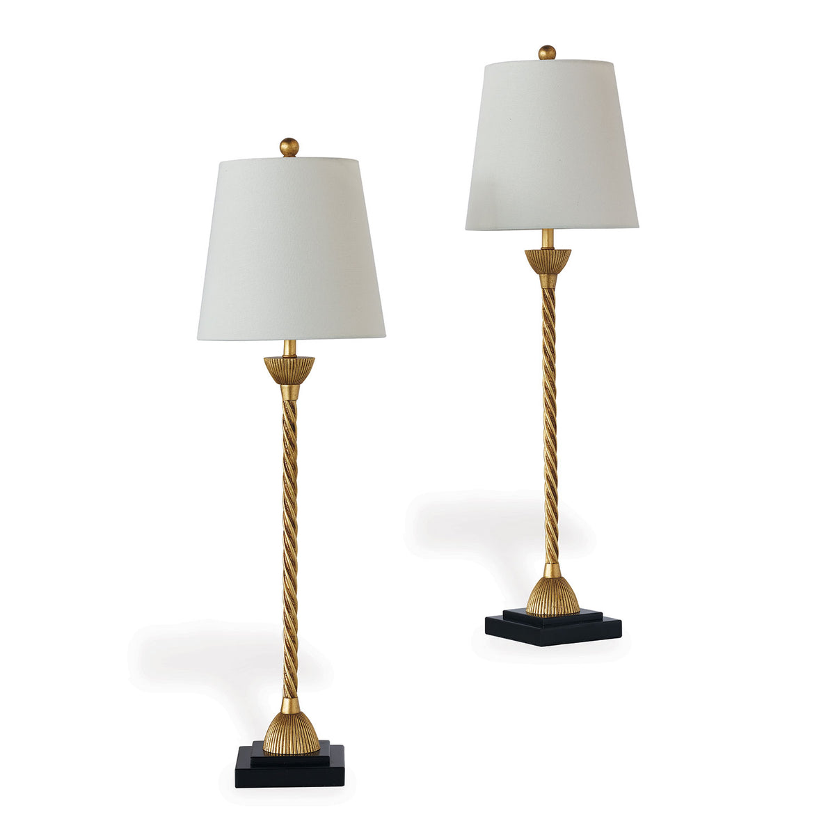 Port 68 Delfern Gold Buffet Lamps (set Of 2)