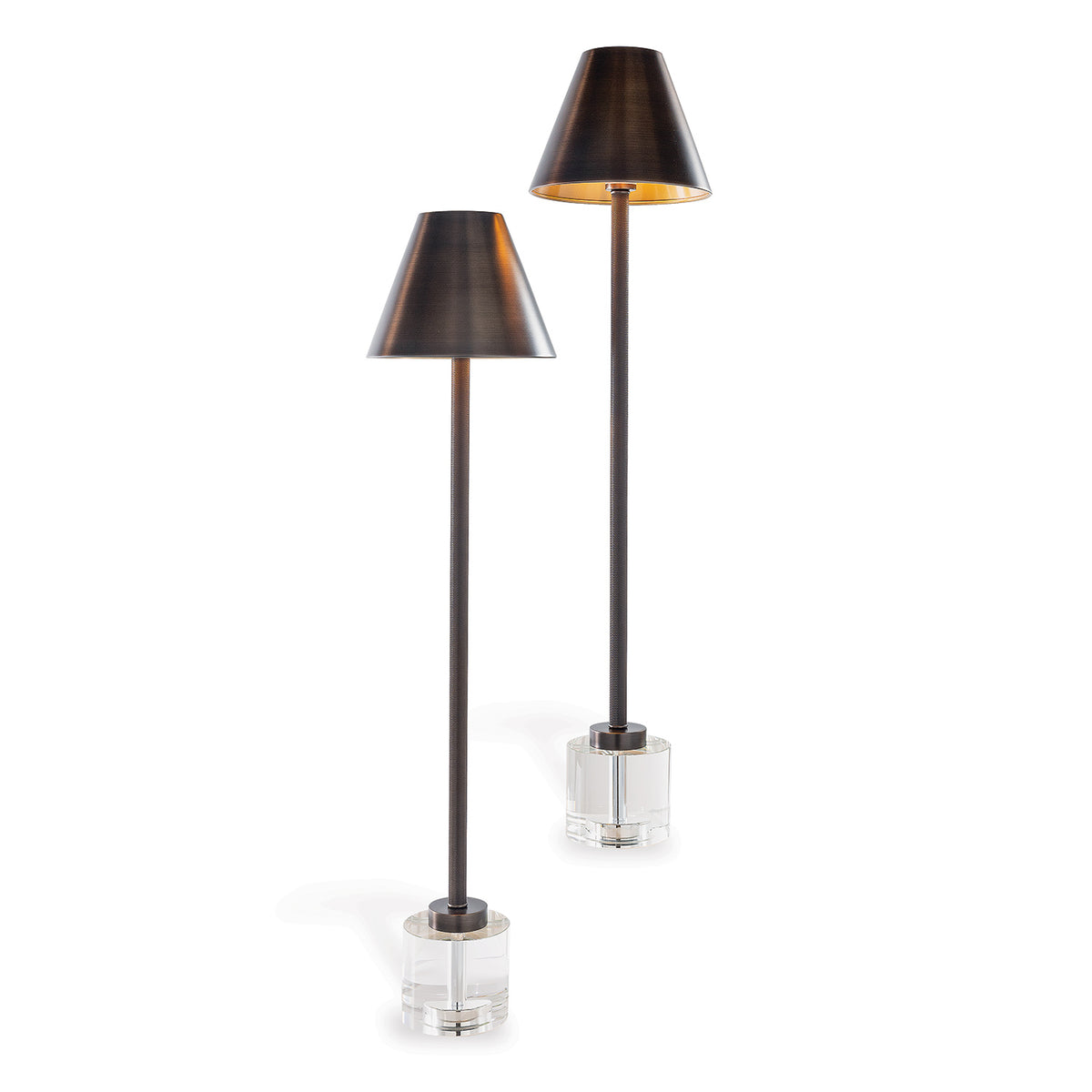 Port 68 Parliament Crystal/bronze Buffet Lamp (set/2)