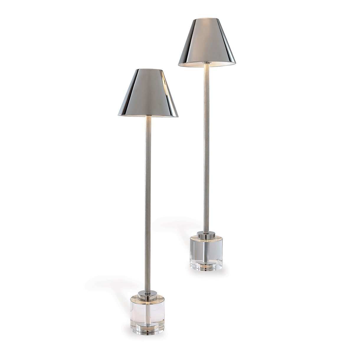 Port 68 Parliament Crystal/nickel Buffet Lamp (set/2)