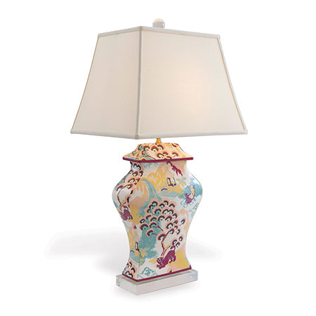 Port 68 Canton Coral Lamp 33"H