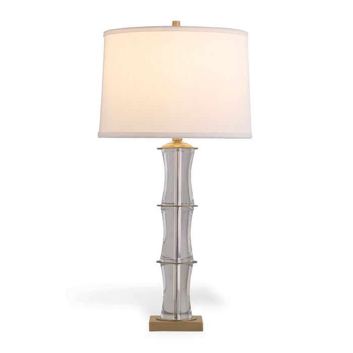 Port 68 Rivoli Crystal/brass Lamp