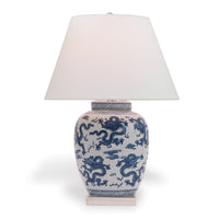 Port 68 Dragon Navy Lamp