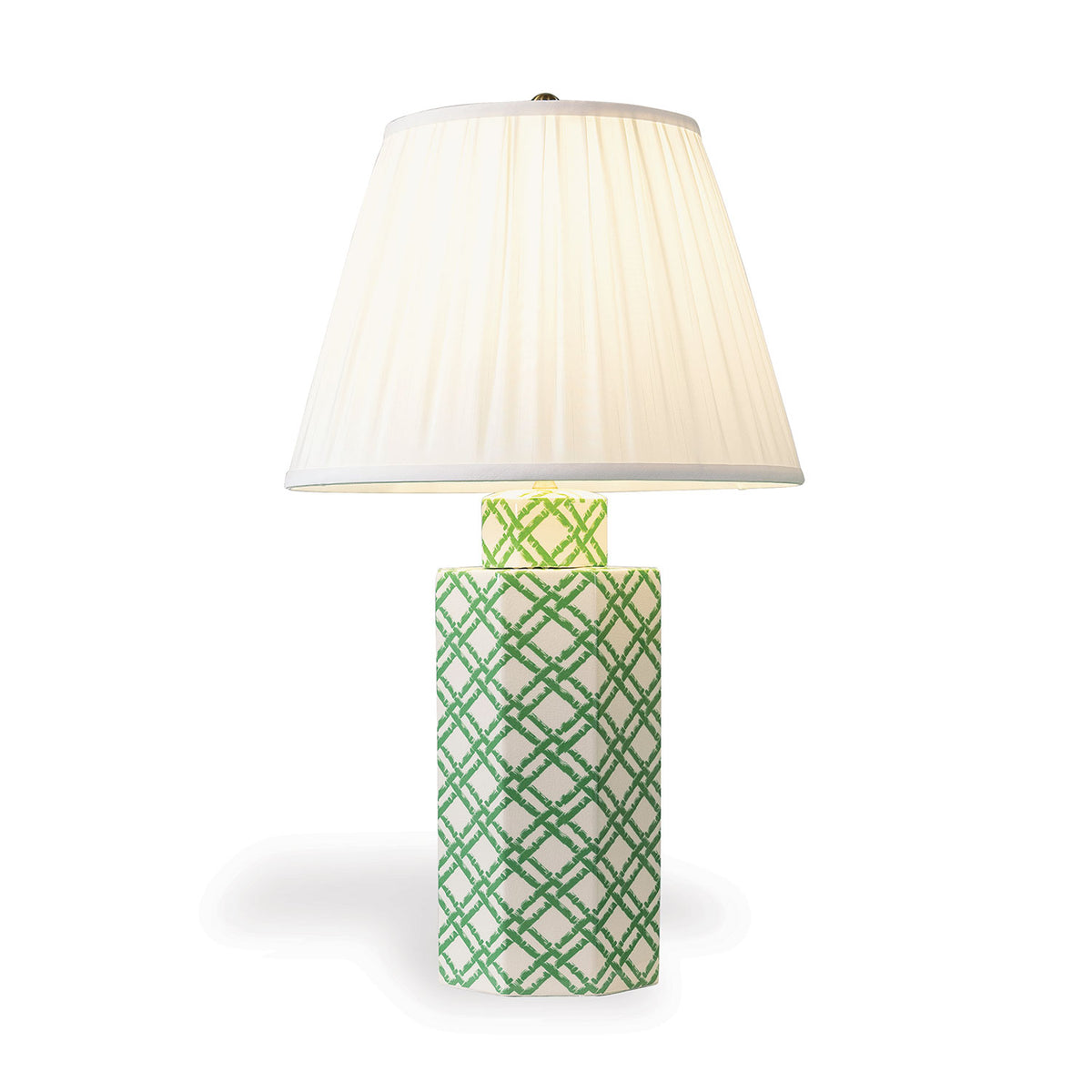 Port 68 Bamboo Trellis  Hex Lamp