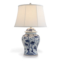 Port 68 Georgia Blue Lamp 31"H