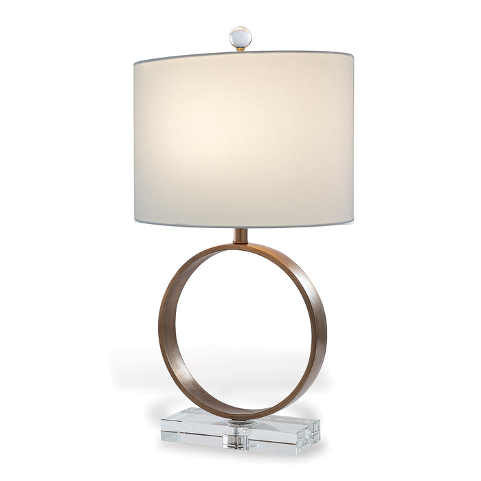 Port 68 Megan Crystal / Brass Lamp