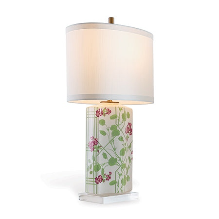 Port 68 Geranium Trellis Lamp