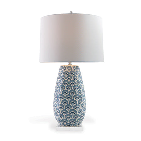 Port 68 Isobel Blue Lamp