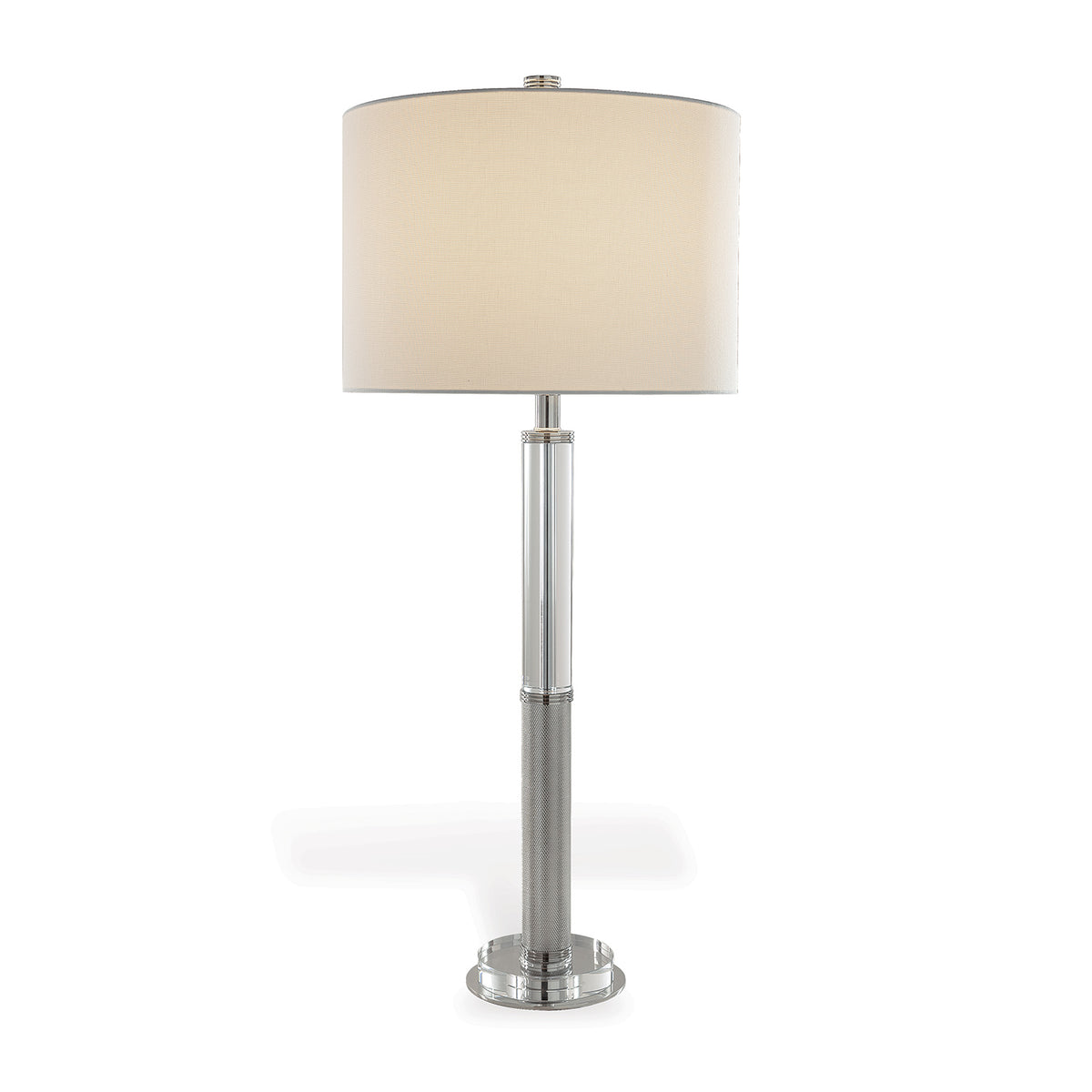 Port 68 Reynolds Crystal / Nickel Lamp