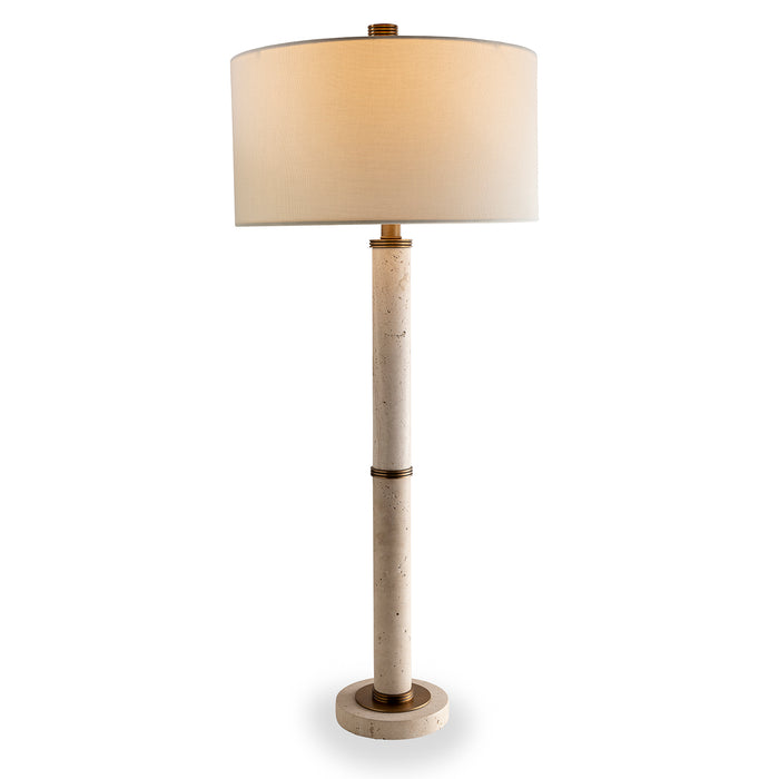 Port 68 Tivoli Natural / Brass Lamp