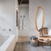 Design Shop Lamelle Oval Mirror