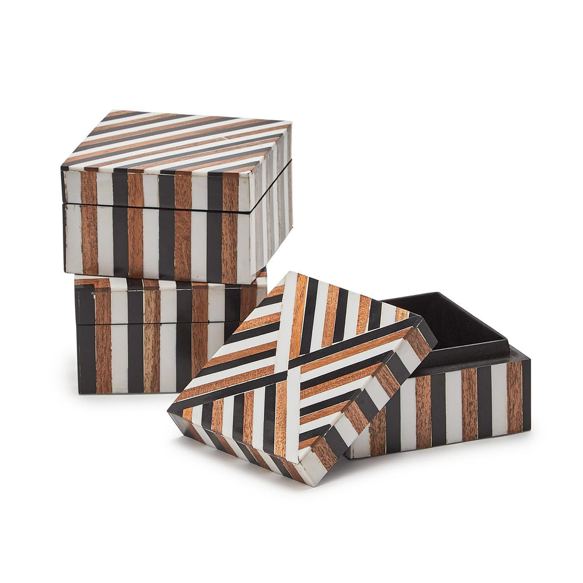 Design Shop Trianon Covered Box Asst 3 Designs