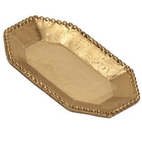 Design Shop Gold Beaded Tray
