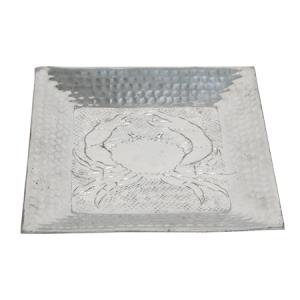 Design Shop Hammered Square Crab Tray