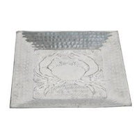 Design Shop Hammered Square Crab Tray