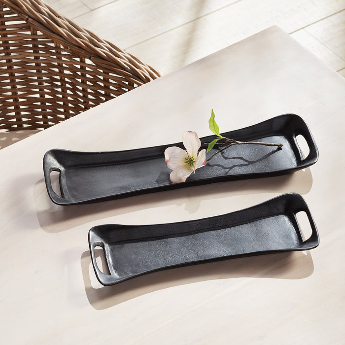 Design Shop Secilia Decorative Trays, Set Of 2