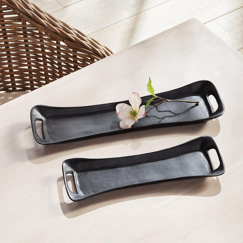Design Shop Secilia Decorative Trays, Set Of 2