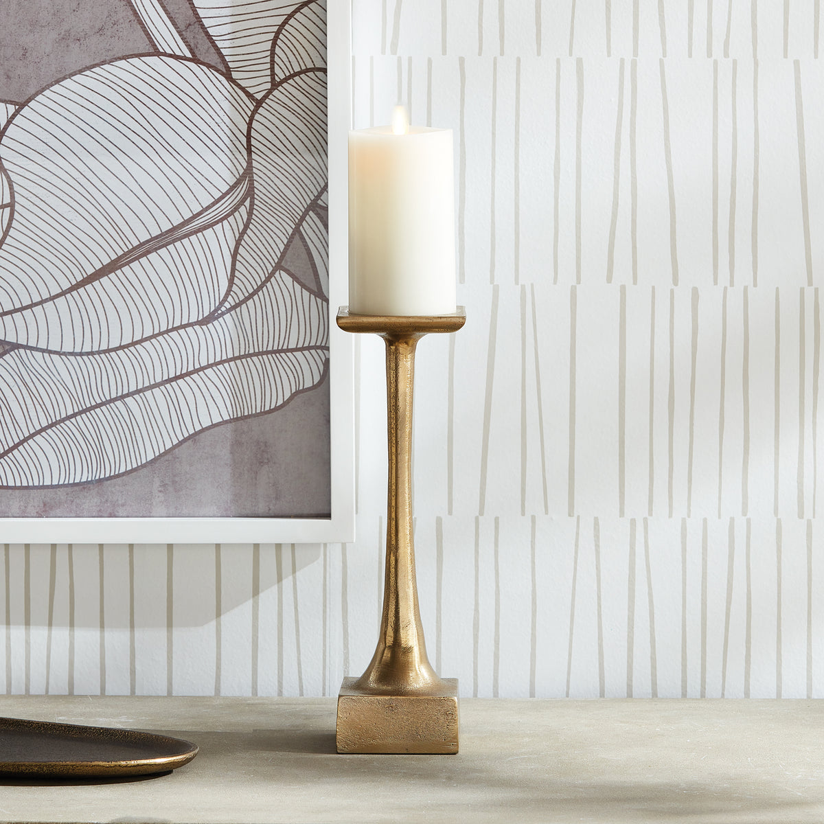 Design Shop Milton Candle Stand Short