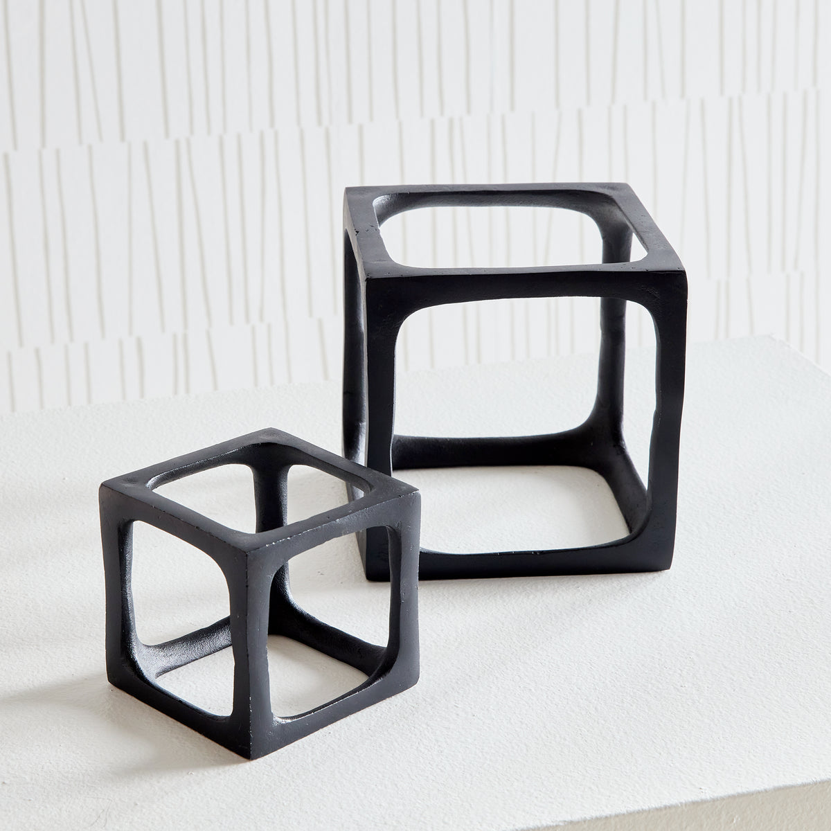 Design Shop Cubist Sculptures, Set Of 2