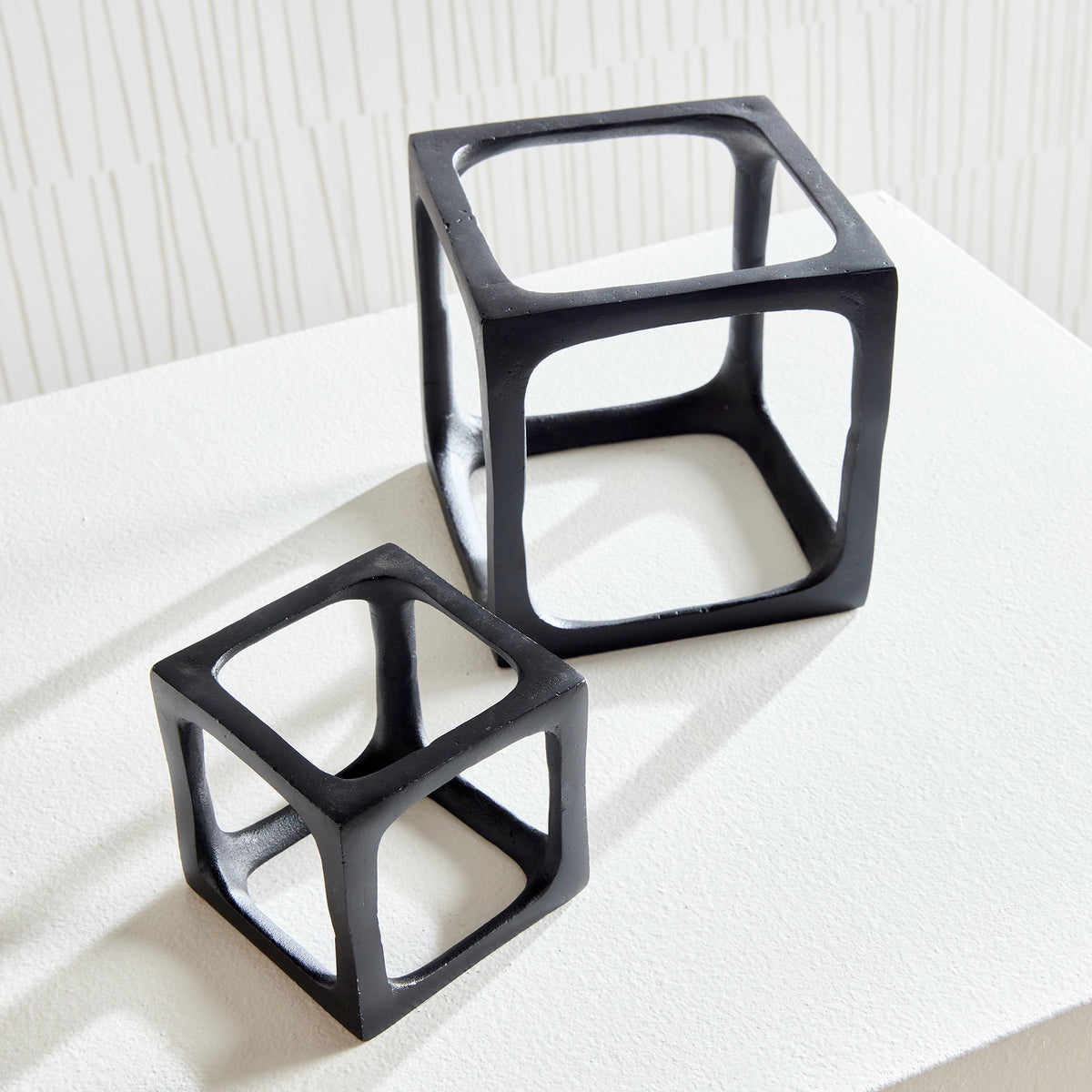 Design Shop Cubist Sculptures, Set Of 2