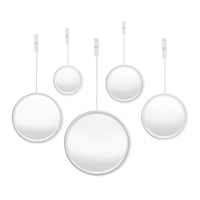 Design Shop Maison Noir Pendulum Mirrors, Set Of 5
