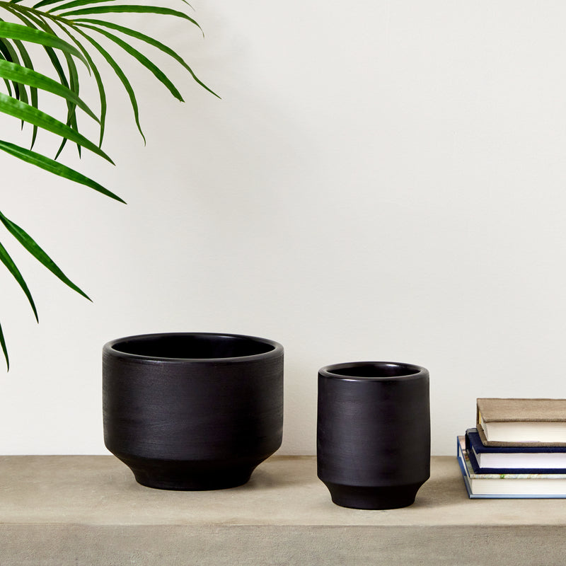 Design Shop Zola Cachepots, Set Of 2