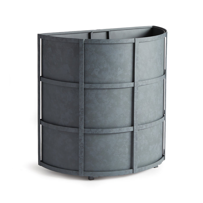 Design Shop Fremont Demilune Planter Short