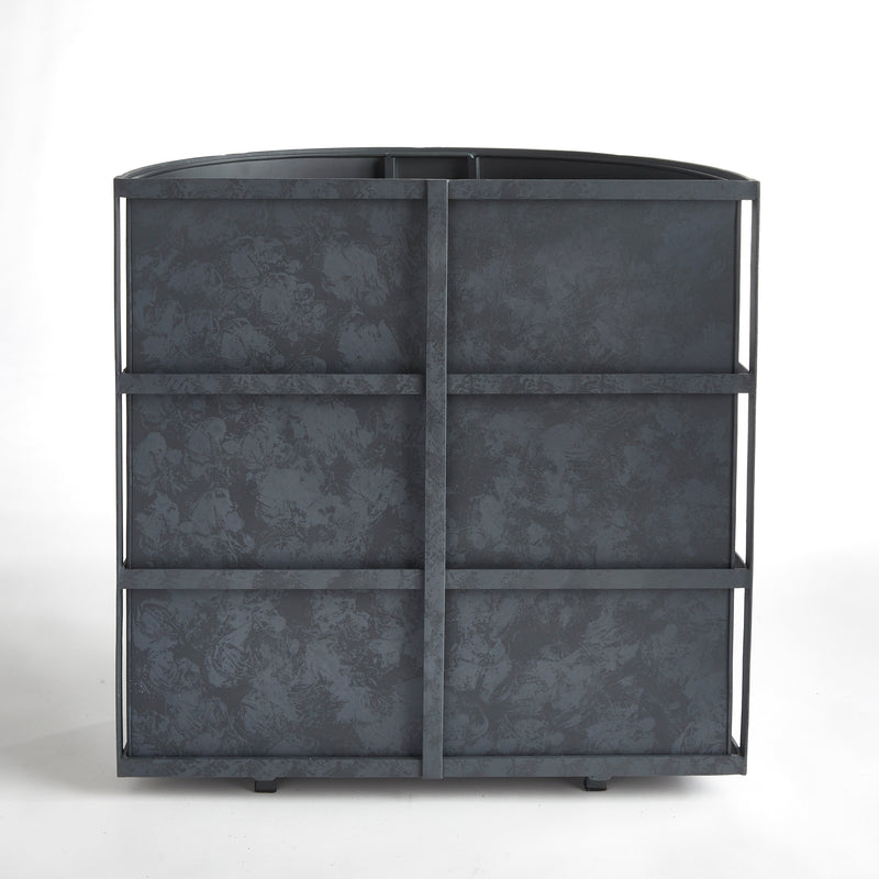 Design Shop Fremont Demilune Planter Short