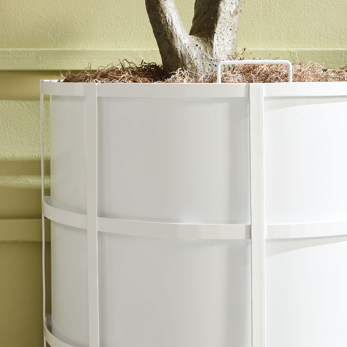 Design Shop Fremont Demilune Planter Short
