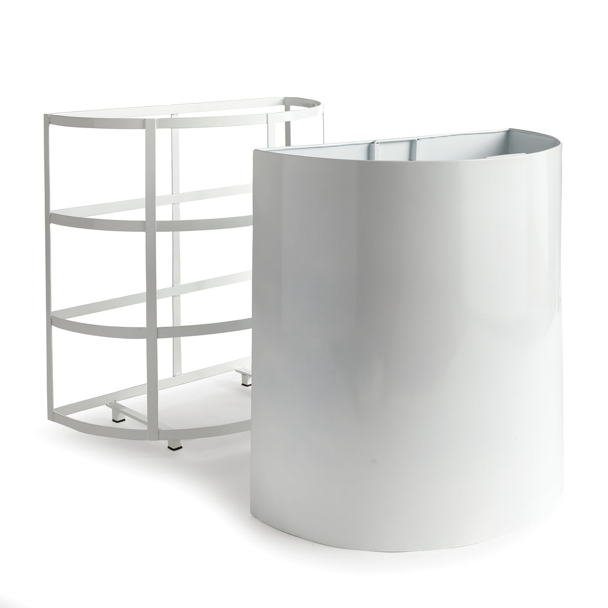 Design Shop Fremont Demilune Planter Short