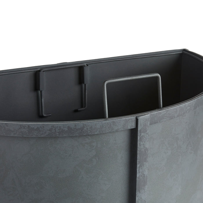 Design Shop Fremont Demilune Planter Tall