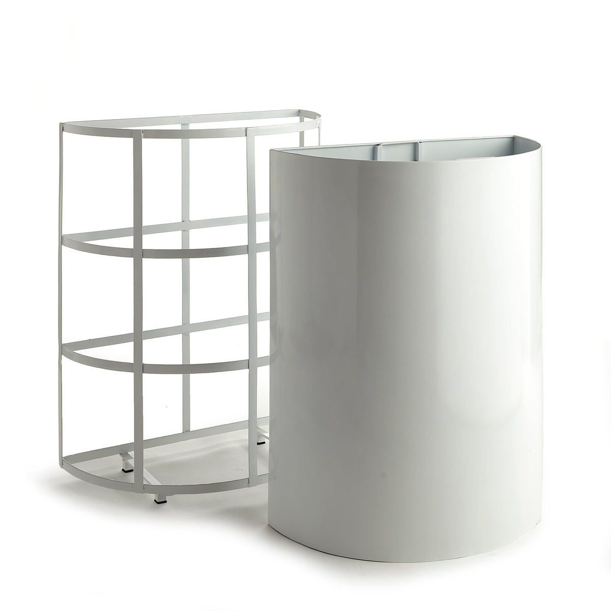 Design Shop Fremont Demilune Planter Tall